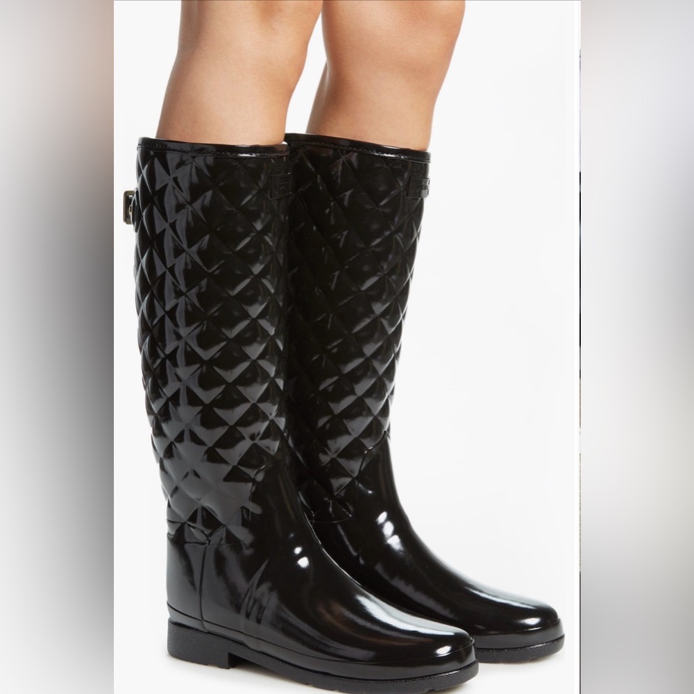 Hunter Original Refined High Gloss Waterproof Rain boot